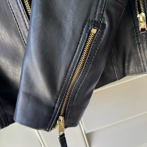 Micheal Kors black leather jacket